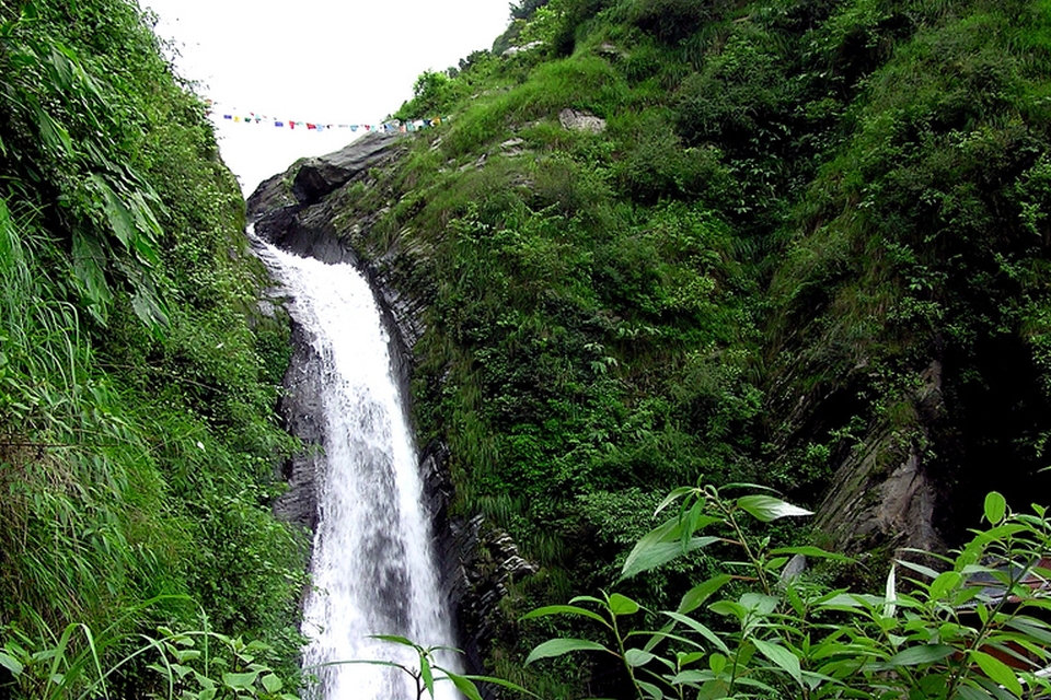 Bhagsu's waterfall, McLeod Ganj, Dharamsala