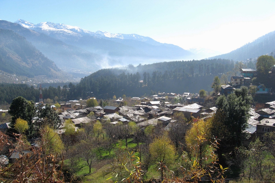 Manali town