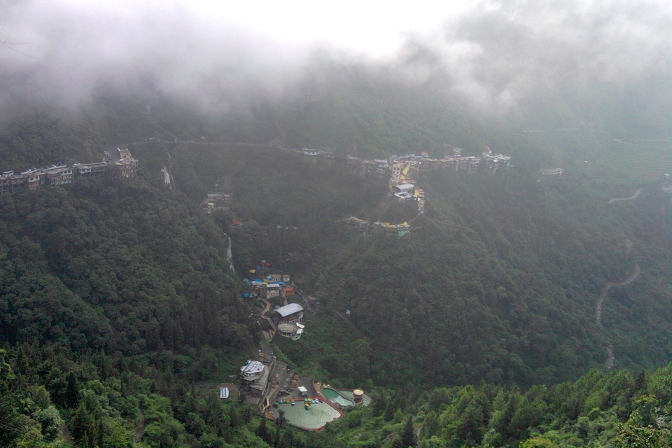 Mussoorie View from hill top