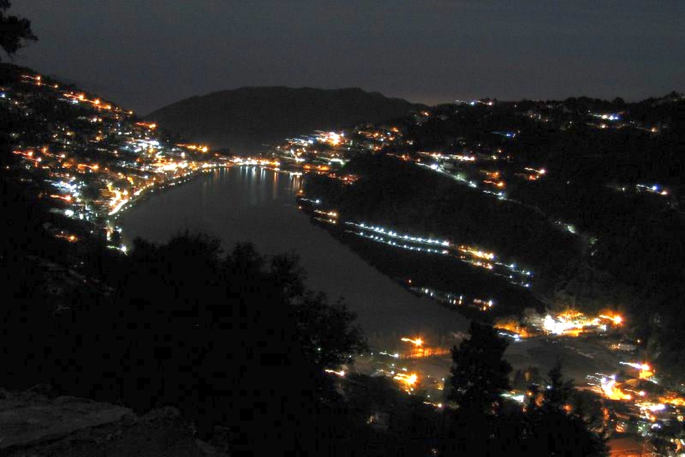 Nainital- Night view