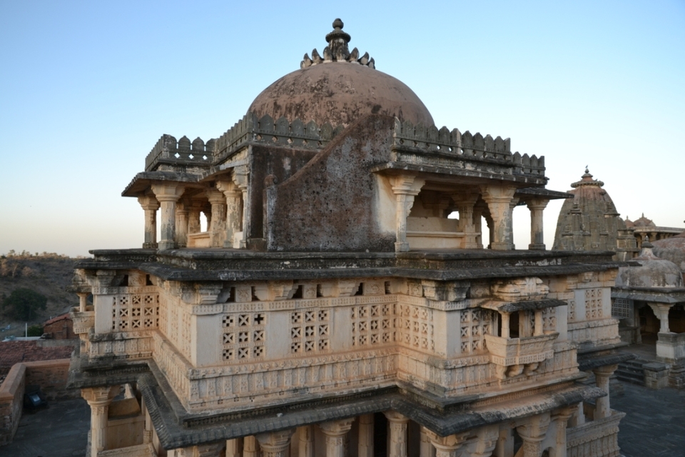 Temple in Kumbalgarh fortress