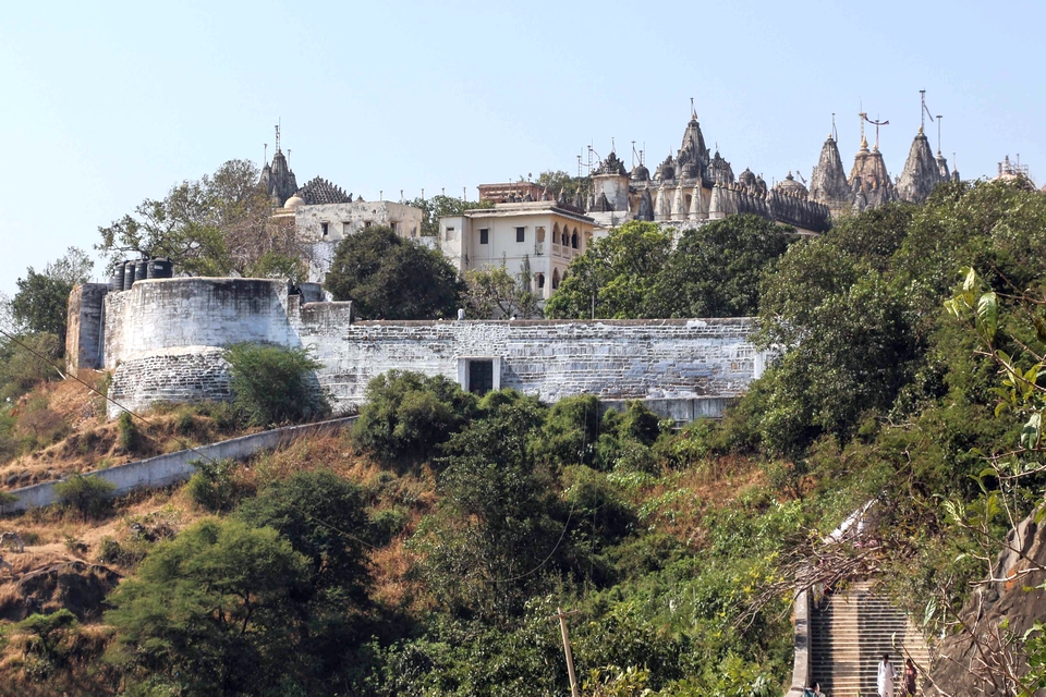 View of Palitana temples