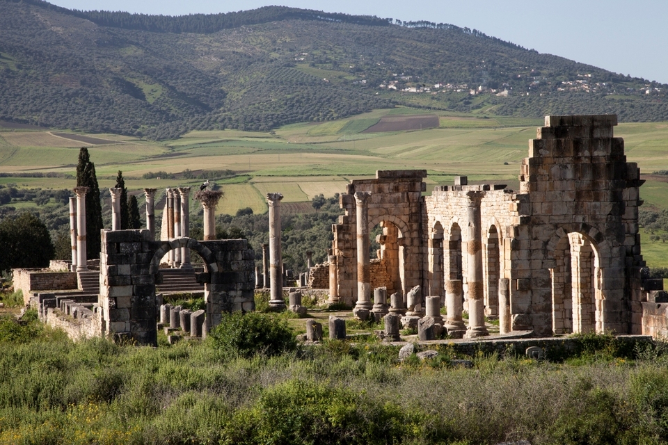 Volubilis ruins Fez