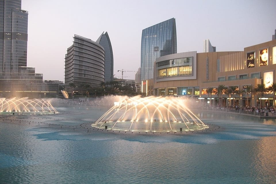 Dubai Fountain view