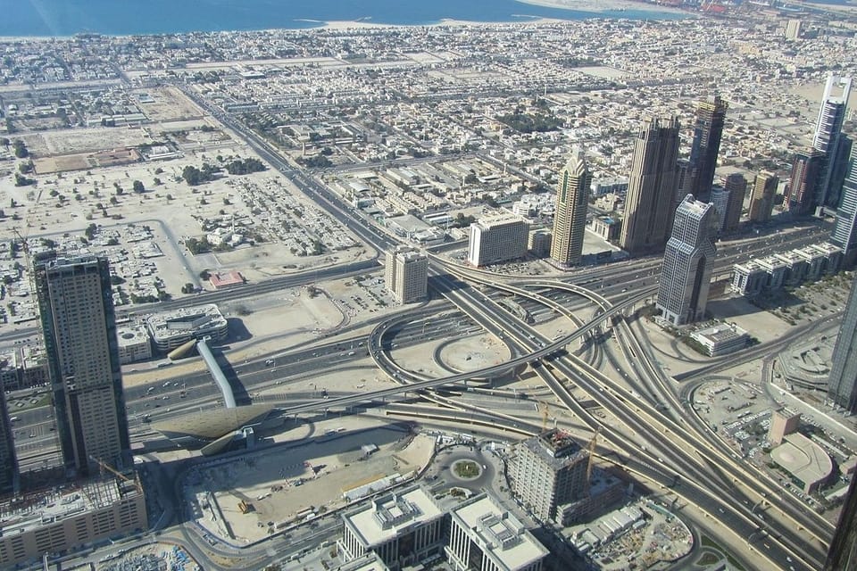 View from Burj Khalifa
